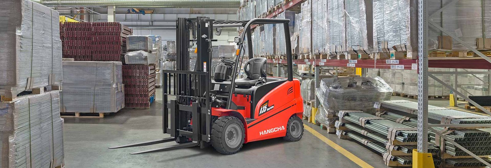 HC Forklift A series Dual Drive Electric Forklift - Sudut Teknis 9