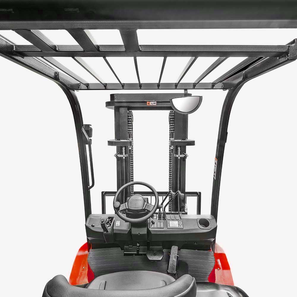 HC Forklift X series 4.0-5.0t (Four wheel ) - Sudut Teknis 2