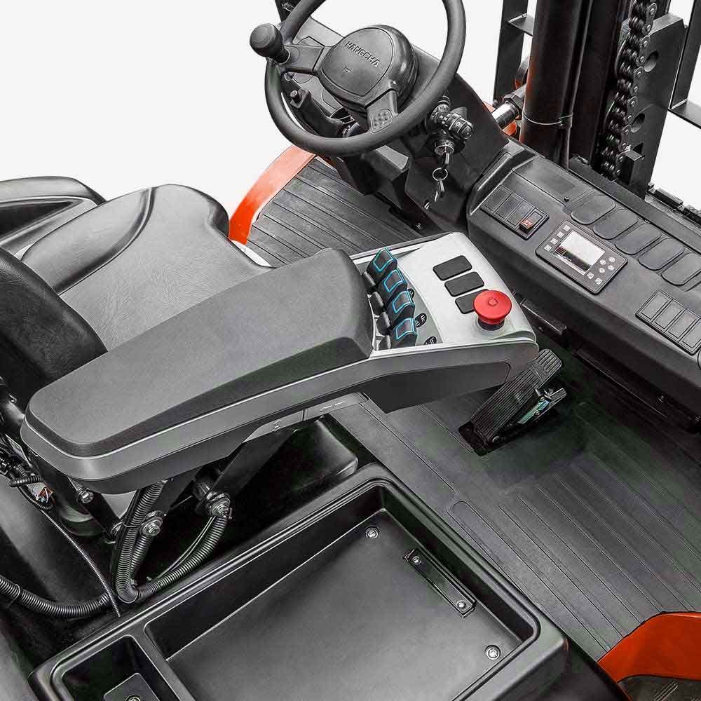HC Forklift X series 6.0-10t (Four wheel ) - Sudut Teknis 3