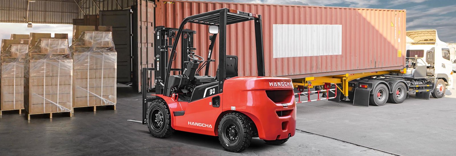 HC Forklift A2 Series Internal Combustion Forklift - Sudut Teknis 12