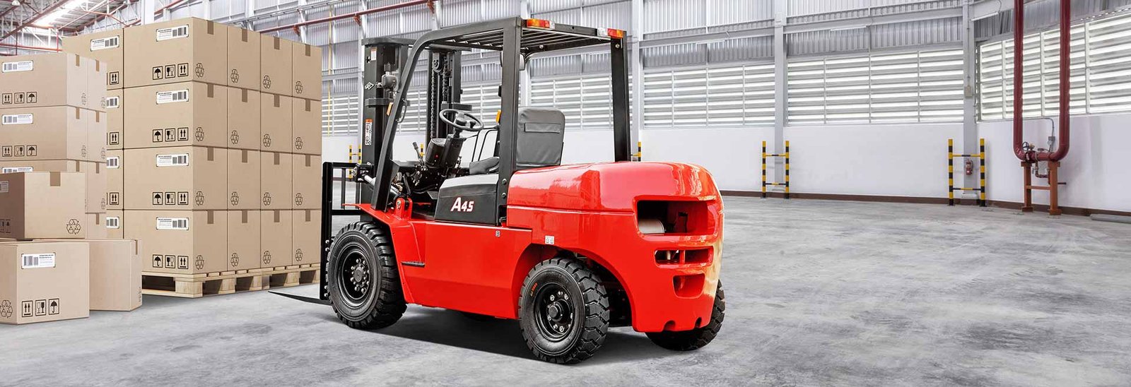 HC Forklift A series 4.0-5.0t Internal Combustion Counterbalanced Forklift Truck - Sudut Teknis 11