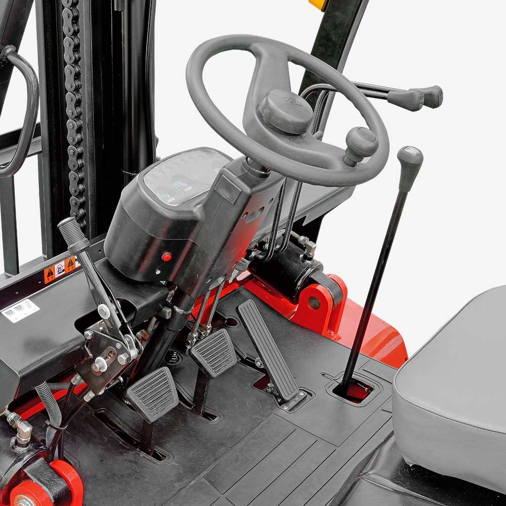 HC Forklift A series 4.0-5.0t Internal Combustion Counterbalanced Forklift Truck - Sudut Teknis 6