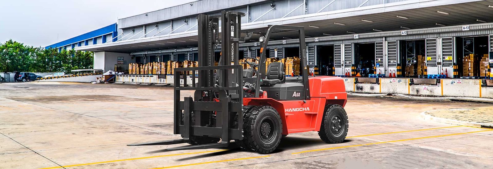 HC Forklift A series 5.0-7.0t Internal Combustion Counterbalanced Forklift Truck - Sudut Teknis 10