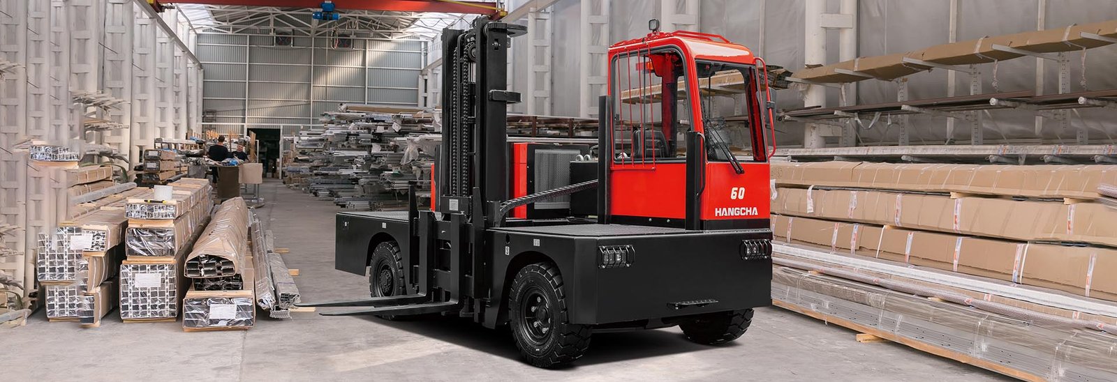 Spesifikasi Teknis HC Forklift Sideloader Forklift (IC - Trucks) Kapasitas 3,000~6,000kg