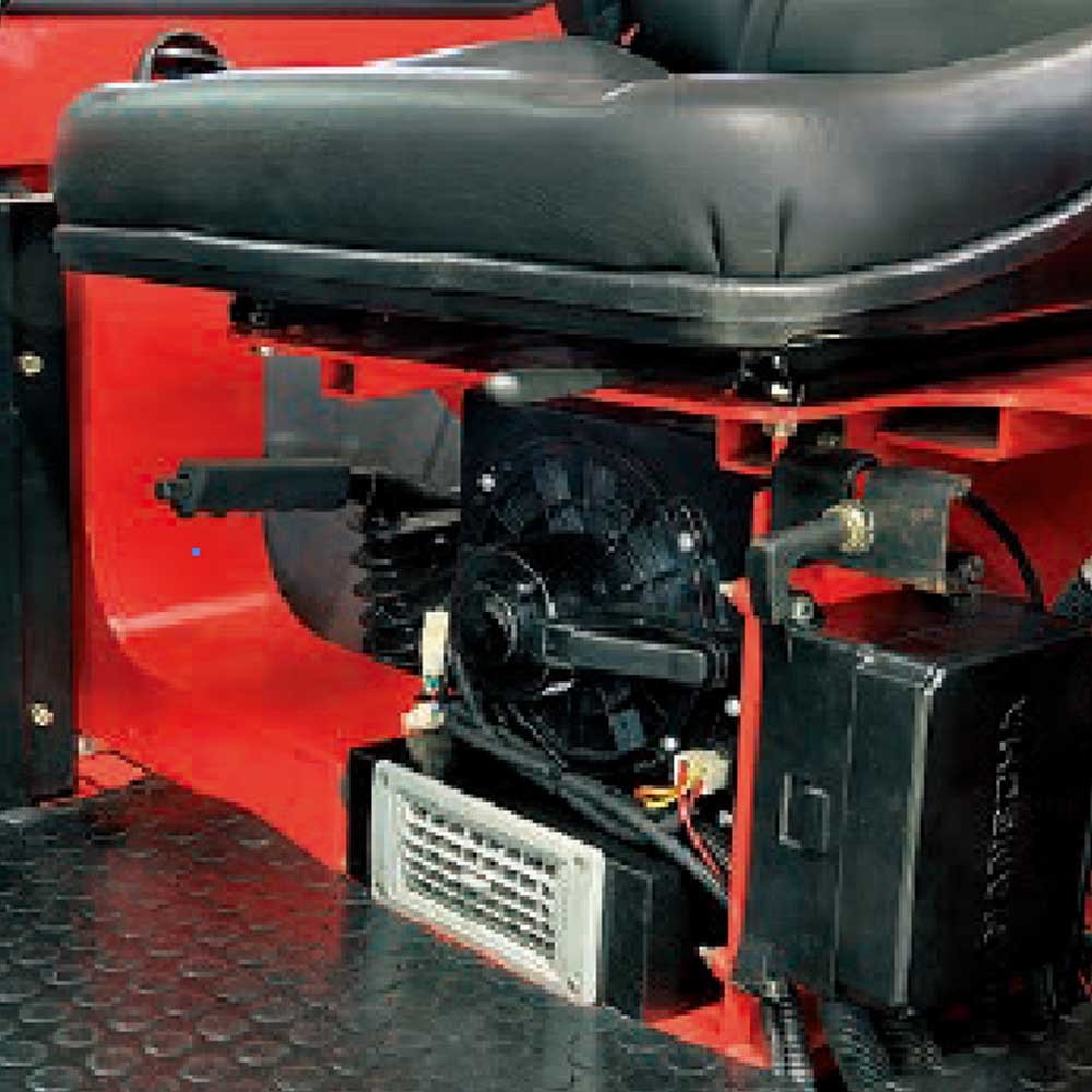 HC Forklift Sideloader Forklift - Sudut Teknis 2