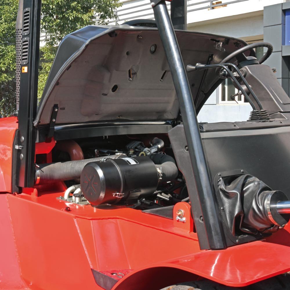 HC Forklift XA Series 5-10t Diesel Counterbalanced Forklift Trucks - Sudut Teknis 3