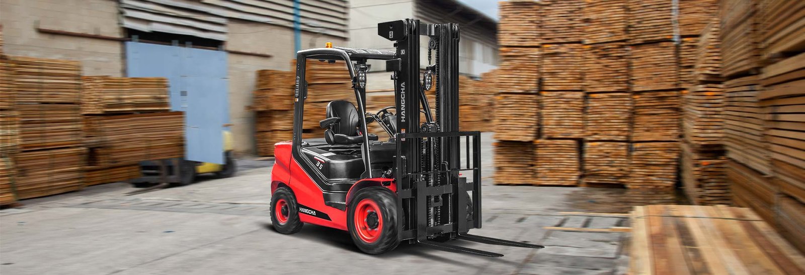 Spesifikasi Teknis HC Forklift XF2 Series IC Counterbalanced Trucks (IC - Trucks) Kapasitas 1,500~3,500kg
