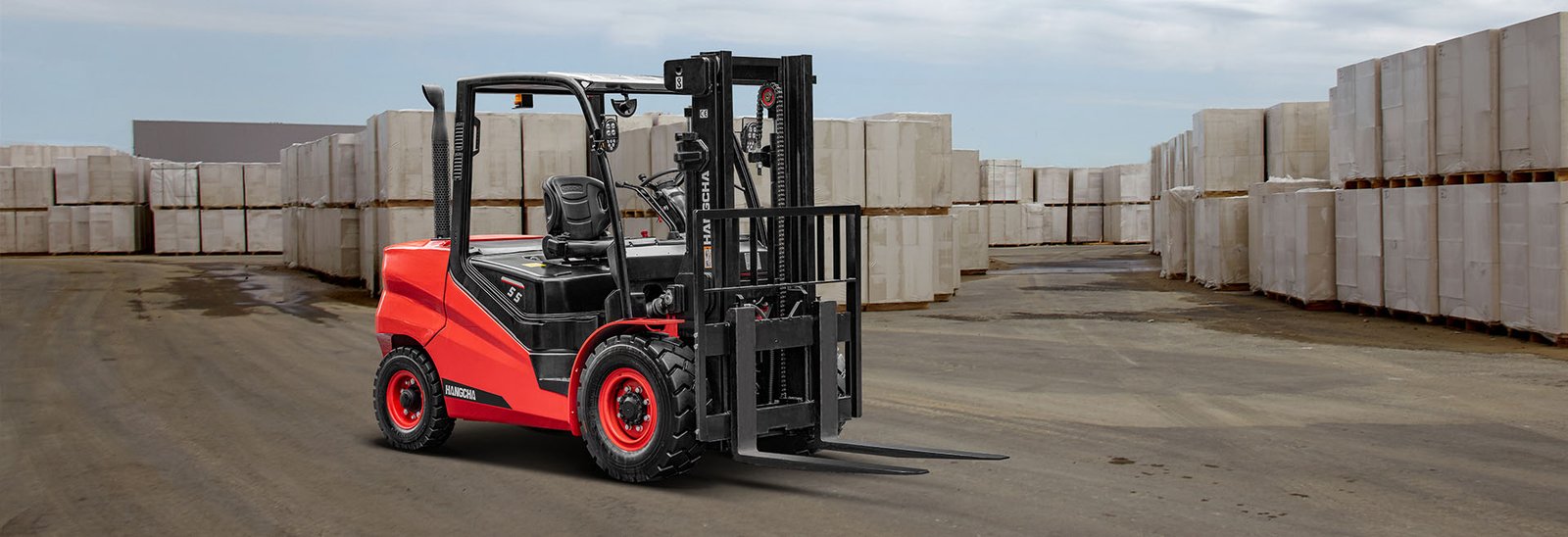 HC Forklift XF2 series 4.0-5.5t Internal Combustion Counterbalanced Forklift Truck - Sudut Teknis 13