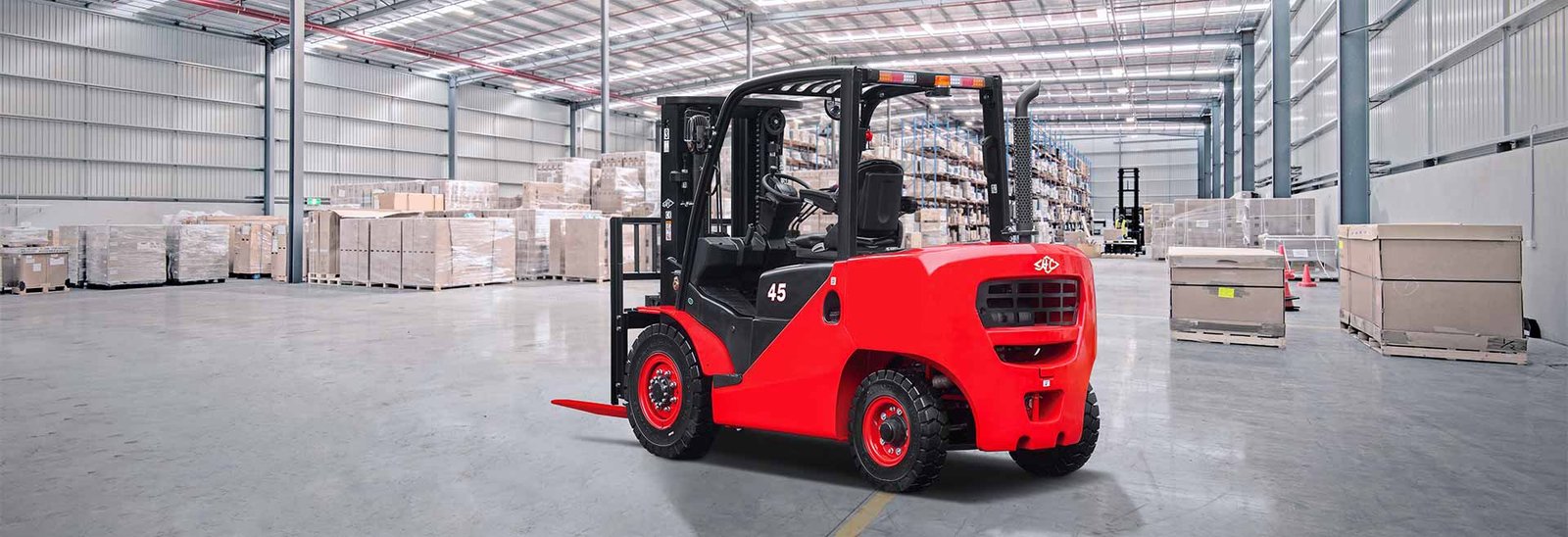 HC Forklift XF series 4.0-5.5t Internal Combustion Counterbalanced Forklift Truck - Sudut Teknis 10