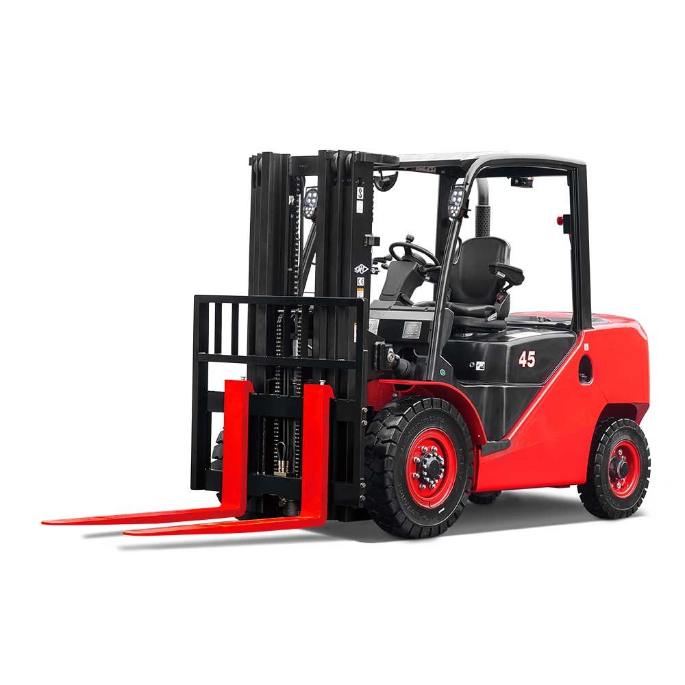 HC Forklift XF series 4.0-5.5t Internal Combustion Counterbalanced Forklift Truck - Sudut Teknis 7