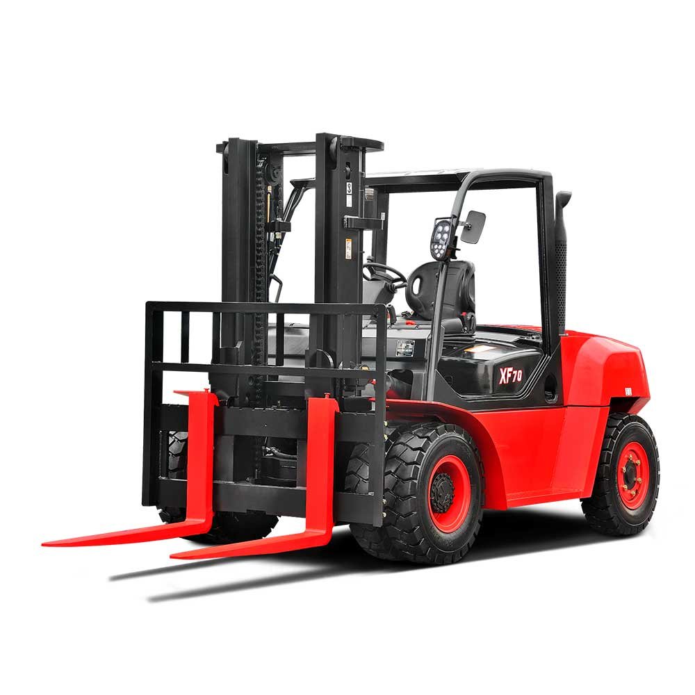 HC Forklift XF series 5.0-7.0t Internal Combustion Counterbalanced Forklift Truck - Sudut Teknis 7