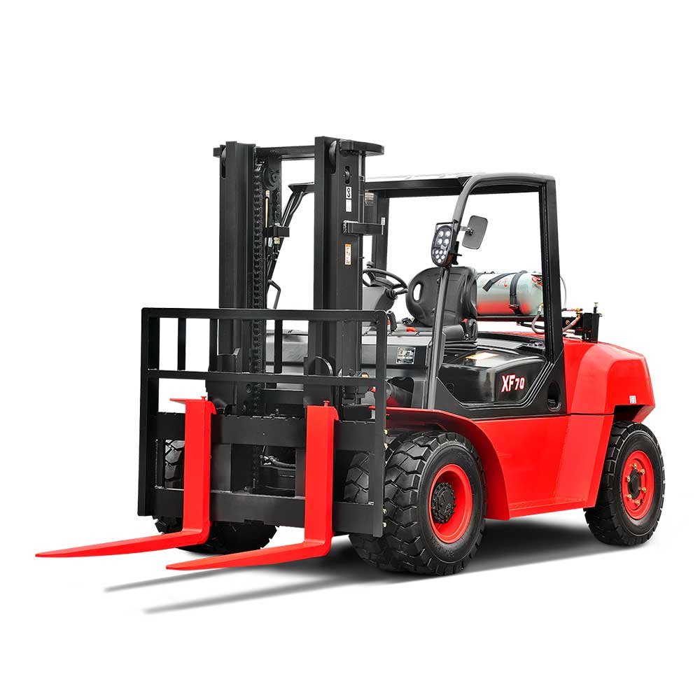 HC Forklift XF series 5.0-7.0t Internal Combustion Counterbalanced Forklift Truck - Sudut Teknis 8