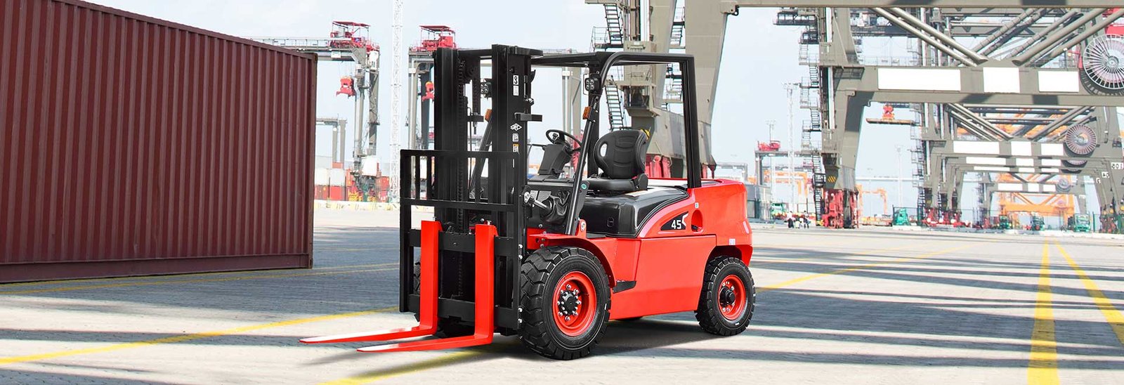 Spesifikasi Teknis HC Forklift X series 4.0-5.0t Internal Combustion Counterbalanced Forklift Truck (IC - Trucks) Kapasitas 4,000~5,000kg