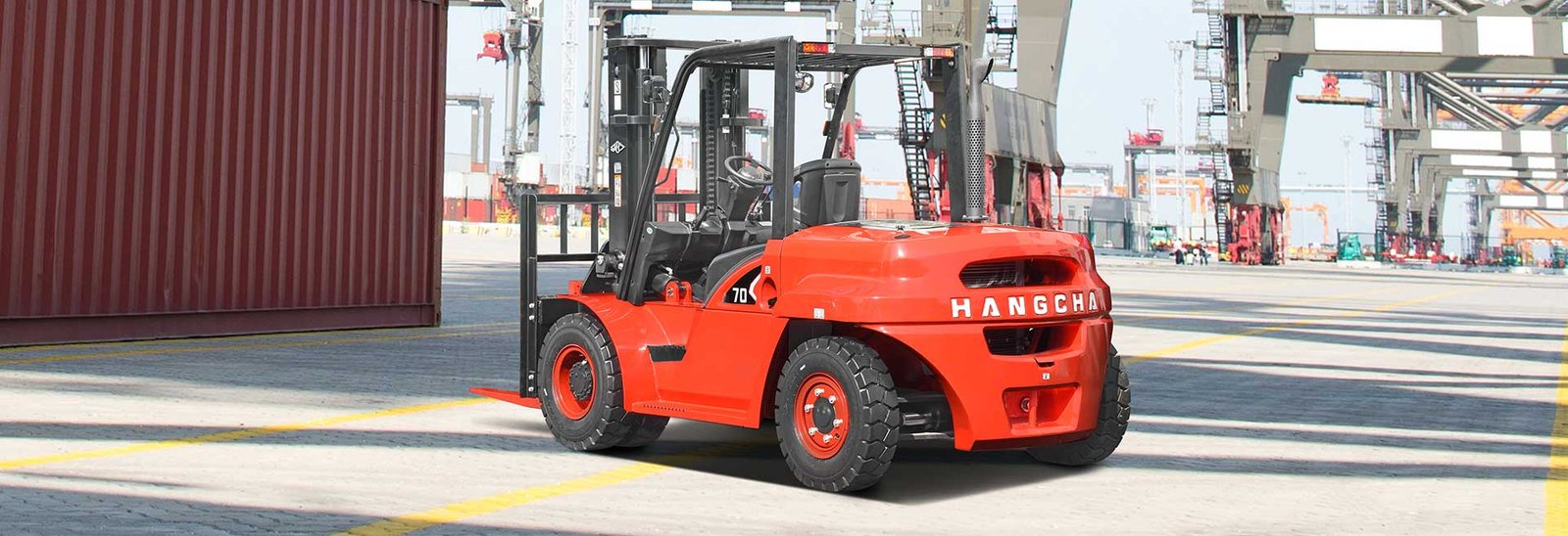 HC Forklift X series 5.0-10t Internal Combustion Counterbalanced Forklift Truck - Sudut Teknis 10