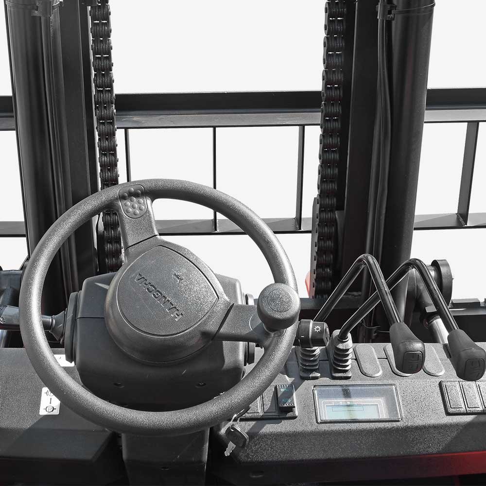 HC Forklift X series 5.0-10t Internal Combustion Counterbalanced Forklift Truck - Sudut Teknis 4