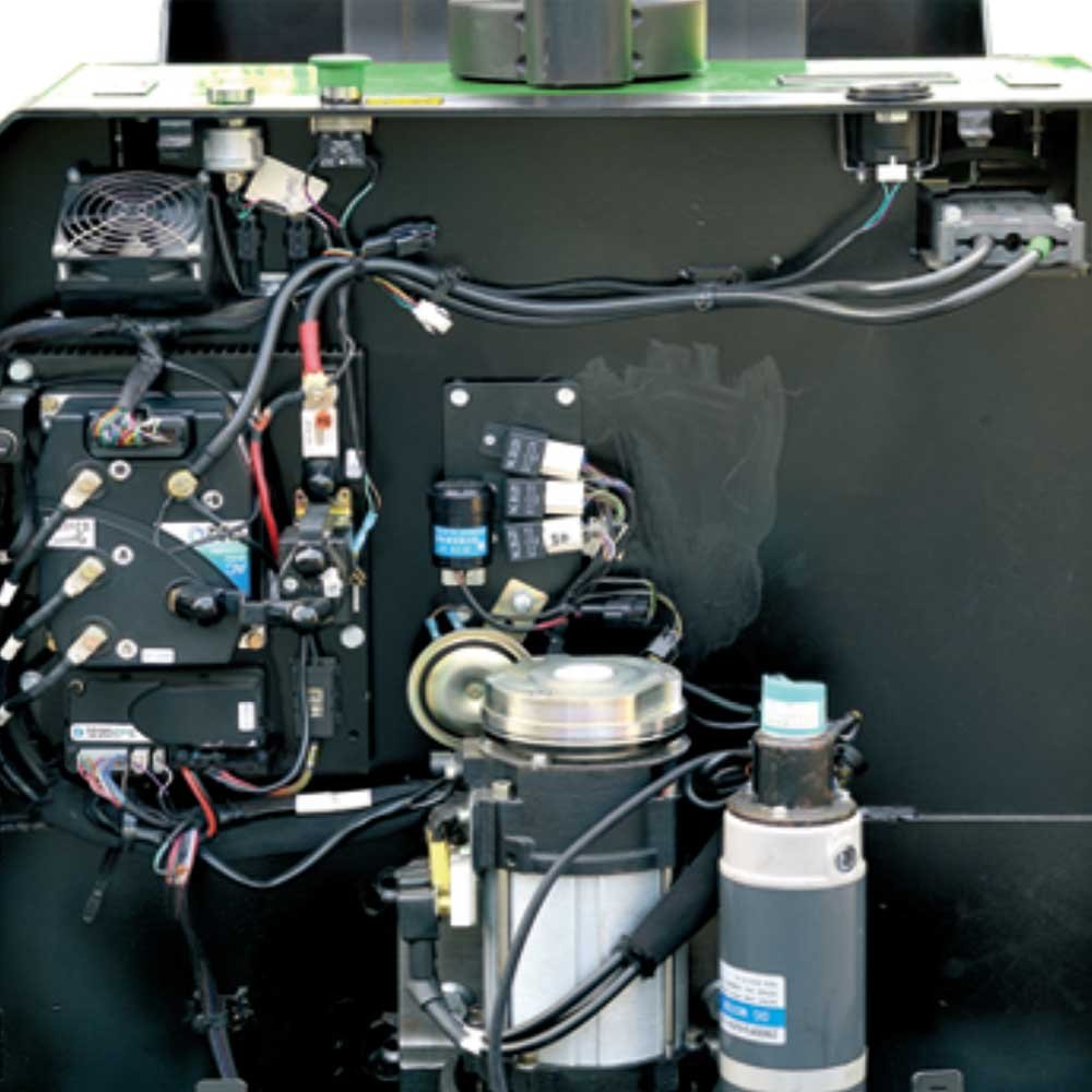 HC Forklift A Series 3.0-5.0t Electric Tow Tractor(Li-Ion) - Sudut Teknis 3