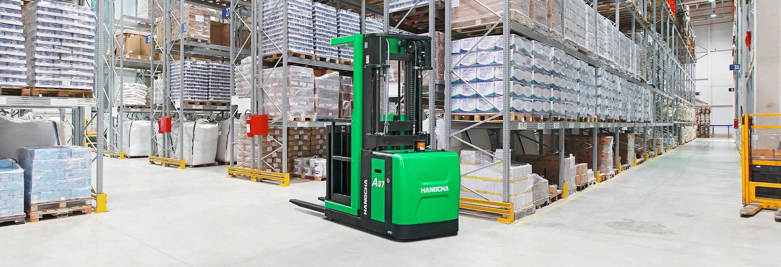 Spesifikasi Teknis HC Forklift A Series Medium Level Order Picker (Lithium E-Trucks) Kapasitas 700kg