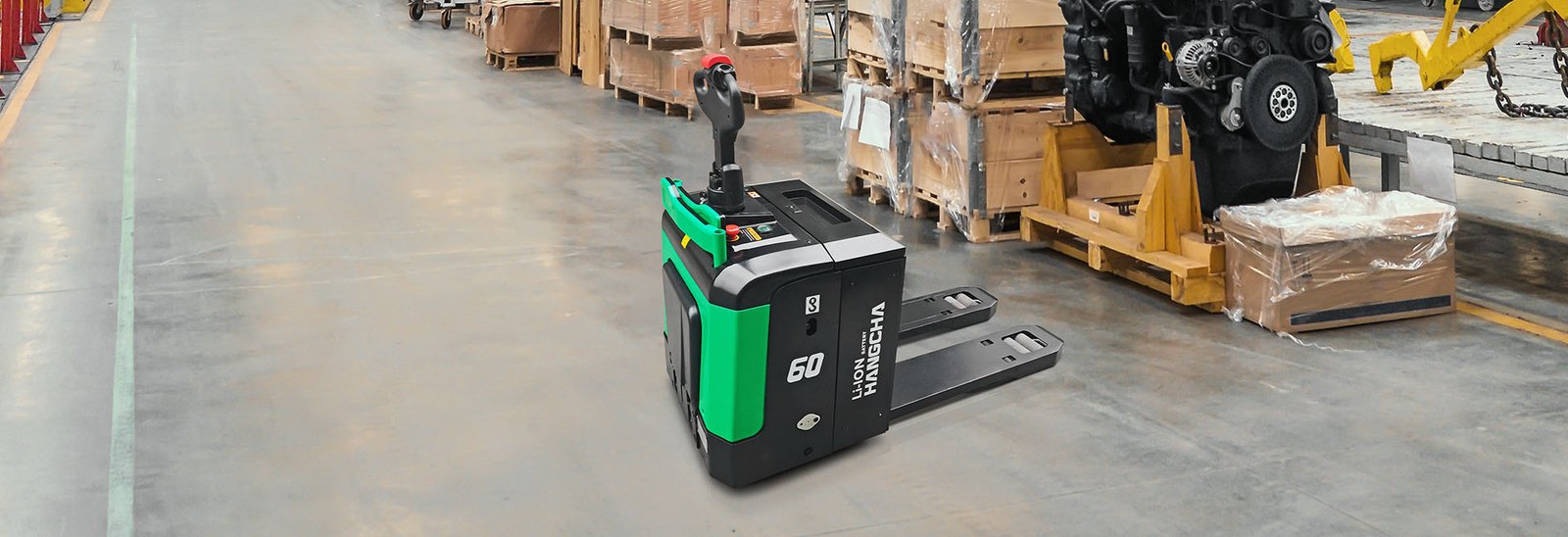 Spesifikasi Teknis HC Forklift A Series Pallet Truck (Lithium E-Trucks) Kapasitas 4,000~6,000kg