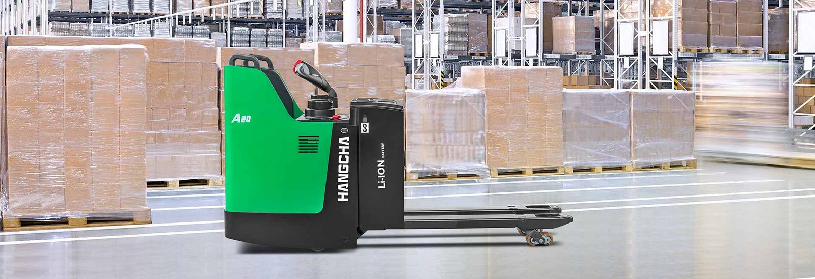 HC Forklift A Series Rider Pallet Truck(Li-Ion) - Sudut Teknis 10