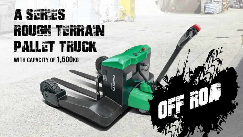 HC Forklift A Series Rough Terrain Pallet Truck - Sudut Teknis 12