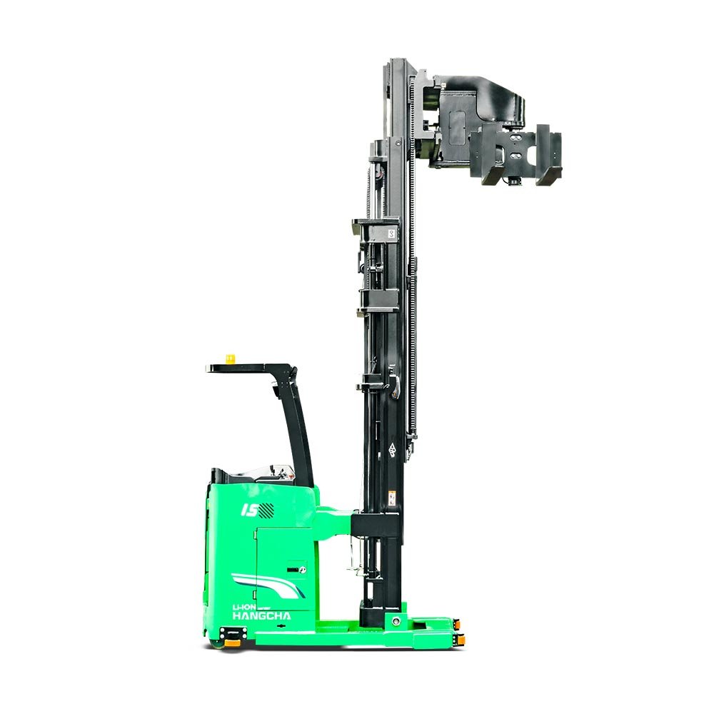HC Forklift A Series Stand-on Man-down Turret Truck - Sudut Teknis 10