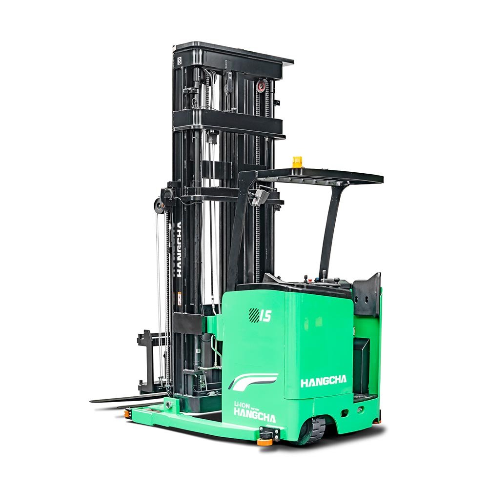 HC Forklift A Series Stand-on Man-down Turret Truck - Sudut Teknis 12
