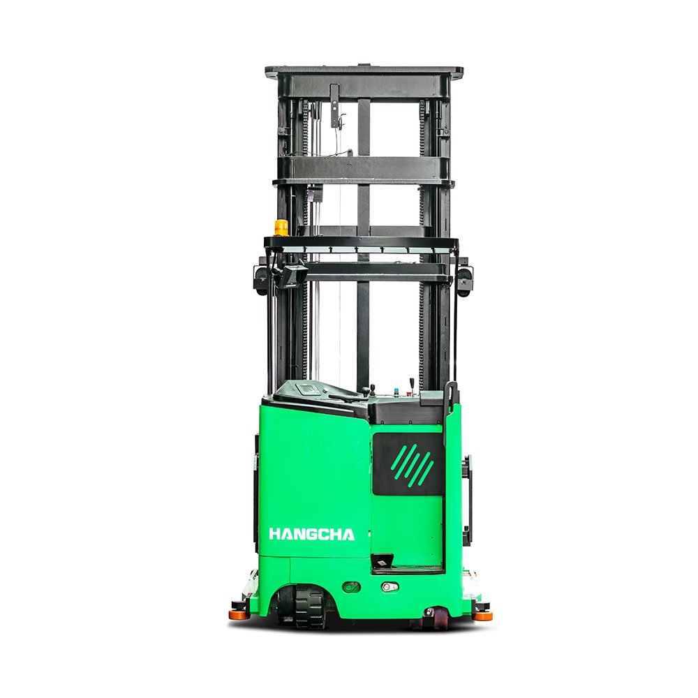 HC Forklift A Series Stand-on Man-down Turret Truck - Sudut Teknis 7