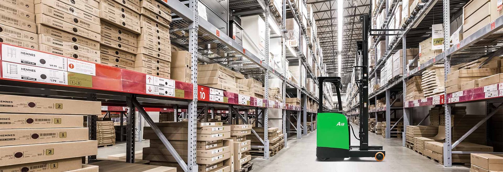 HC Forklift A Series Stand-on Reach Truck 1.5-1.8t(Li-Ion) - Sudut Teknis 12
