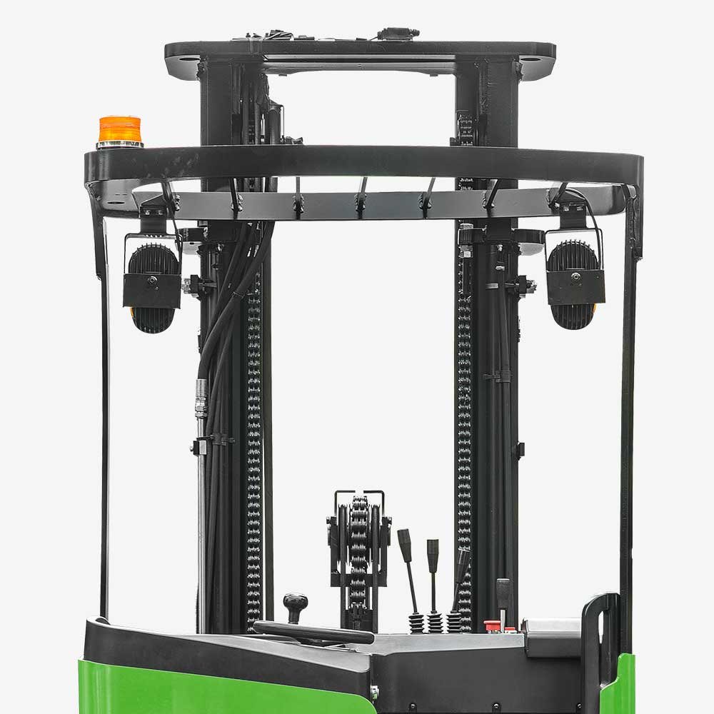 HC Forklift A Series Stand-on Reach Truck 1.5-1.8t(Li-Ion) - Sudut Teknis 4