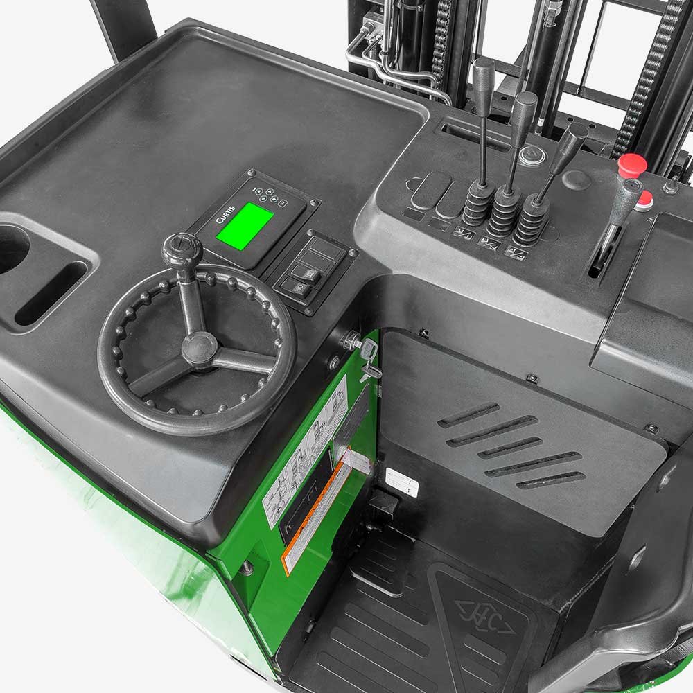HC Forklift A Series Stand-on Reach Truck 1.5-1.8t(Li-Ion) - Sudut Teknis 5