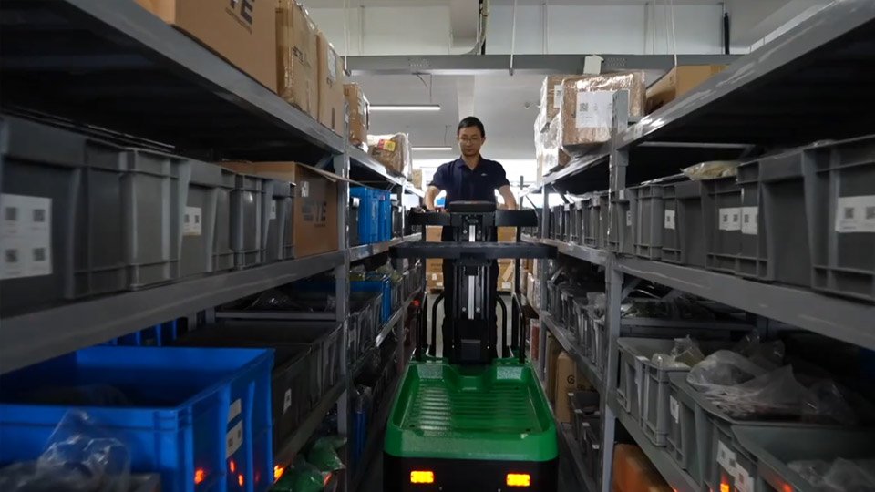 HC Forklift A Series Storage Assist Vehicle - Sudut Teknis 11