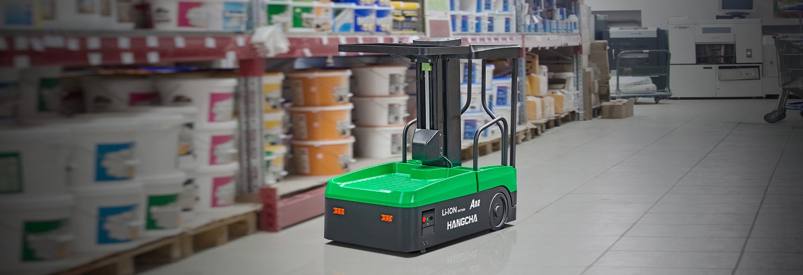 HC Forklift A Series Storage Assist Vehicle - Sudut Teknis 12
