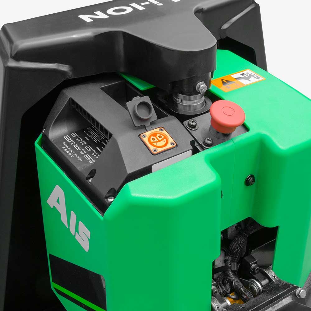 HC Forklift A series 1.5-2.0t Mini Walkie Pallet Truck  Li-Ion - Sudut Teknis 18