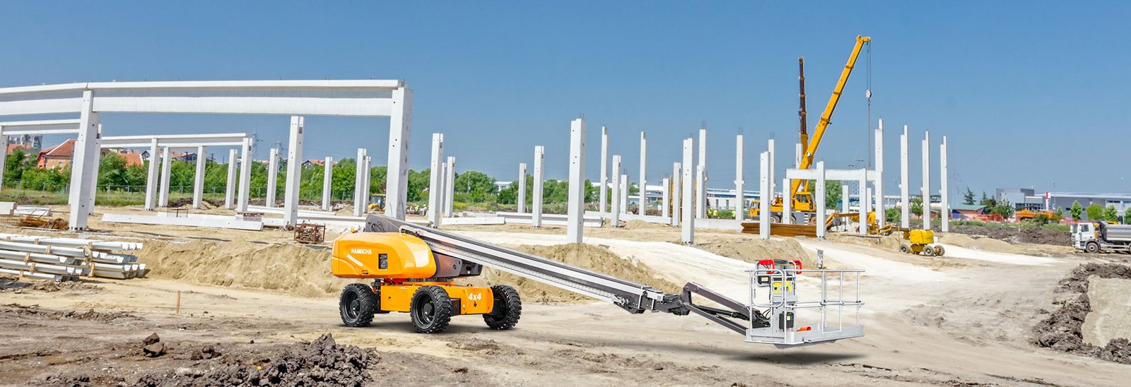 HC Forklift HB Series Telescopic Boom Lift - Sudut Teknis 8