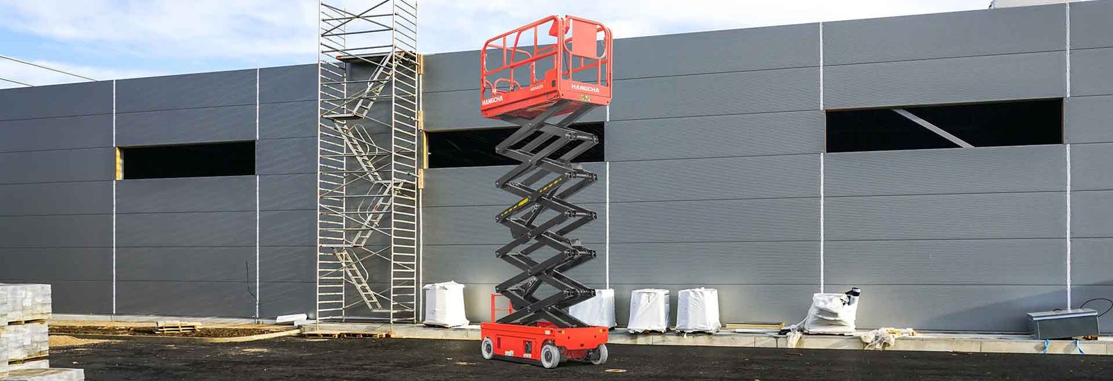 Spesifikasi Teknis HC Forklift HS Series E-Drive Scissor Lift (Lithium E-Trucks) Kapasitas 230~380kg
