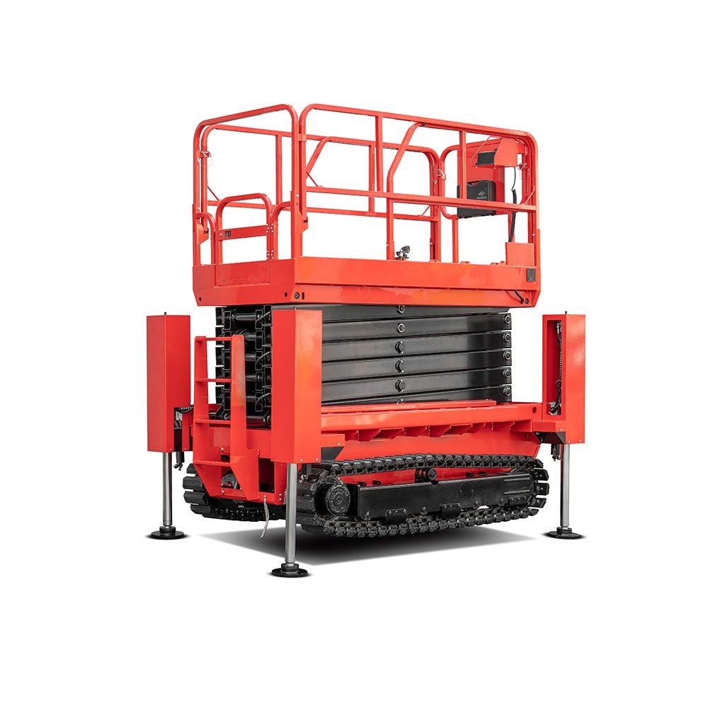 HC Forklift HS Series Electric Crawler Scissor Lift - Sudut Teknis 10