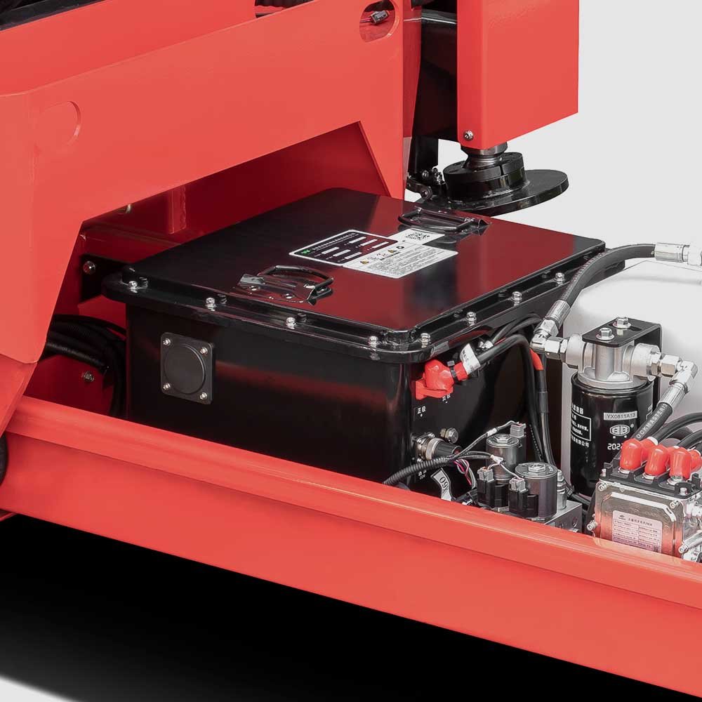 HC Forklift HS Series Electric Crawler Scissor Lift - Sudut Teknis 5