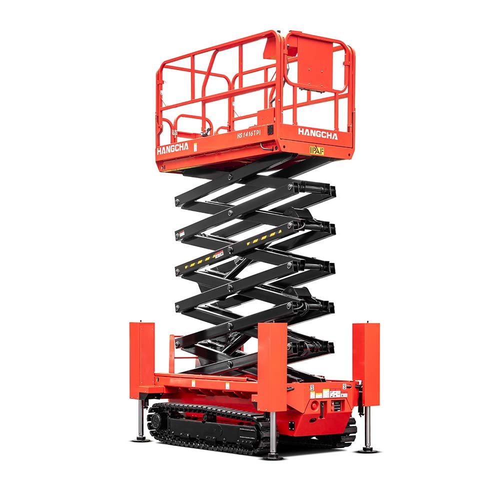 HC Forklift HS Series Electric Crawler Scissor Lift - Sudut Teknis 7
