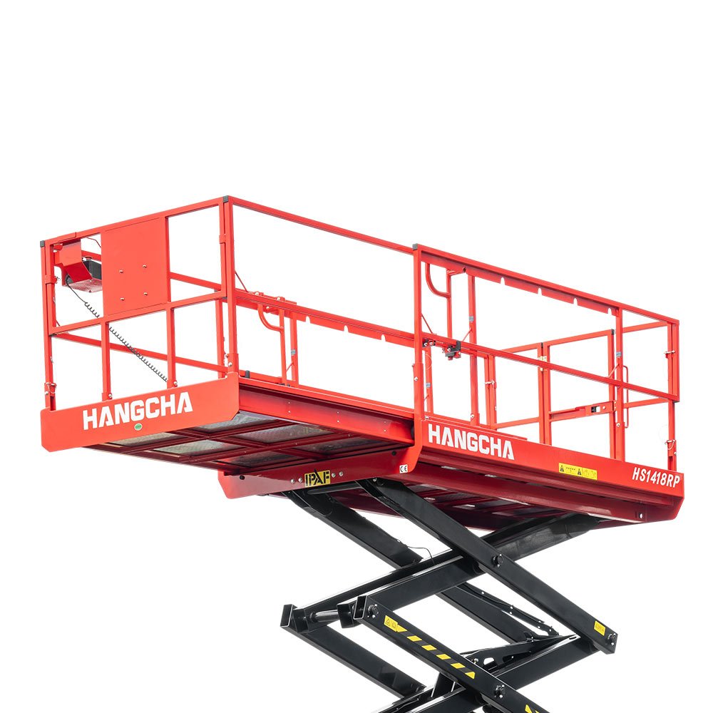 HC Forklift HS Series Electric Crawler Scissor Lift 8.3m - Sudut Teknis 2