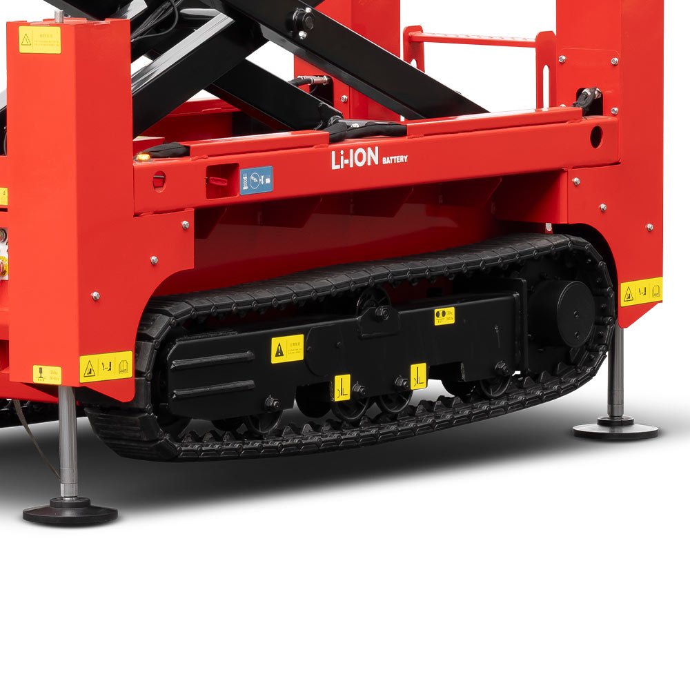 HC Forklift HS Series Electric Crawler Scissor Lift 8.3m - Sudut Teknis 3