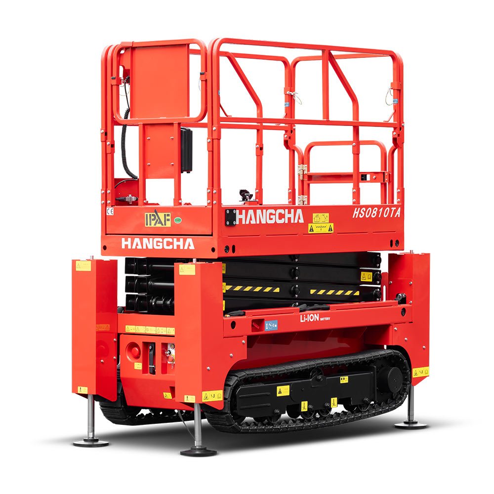 HC Forklift HS Series Electric Crawler Scissor Lift 8.3m - Sudut Teknis 6