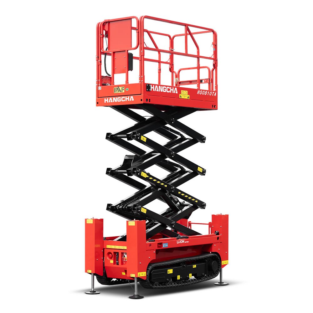 HC Forklift HS Series Electric Crawler Scissor Lift 8.3m - Sudut Teknis 7