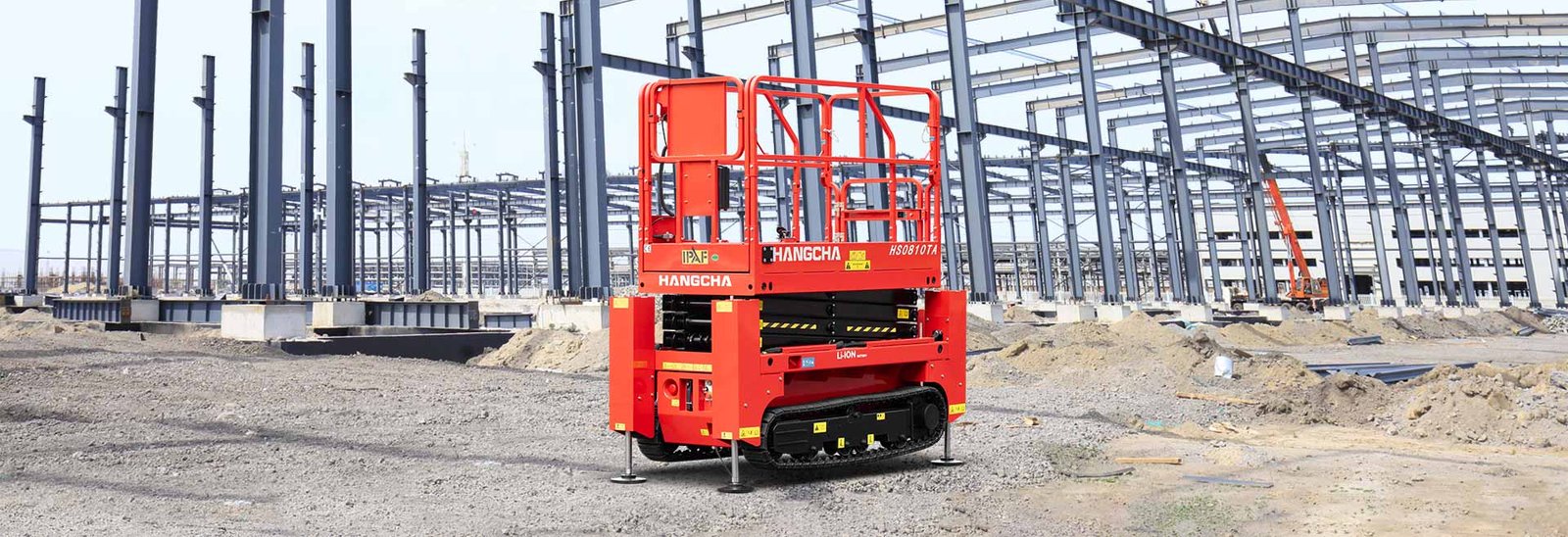 HC Forklift HS Series Electric Crawler Scissor Lift 8.3m - Sudut Teknis 9