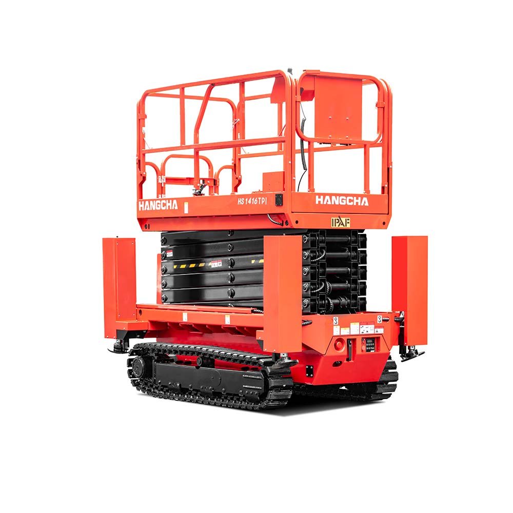HC Forklift HS Series Electric Crawler Scissor Lift - Sudut Teknis 8