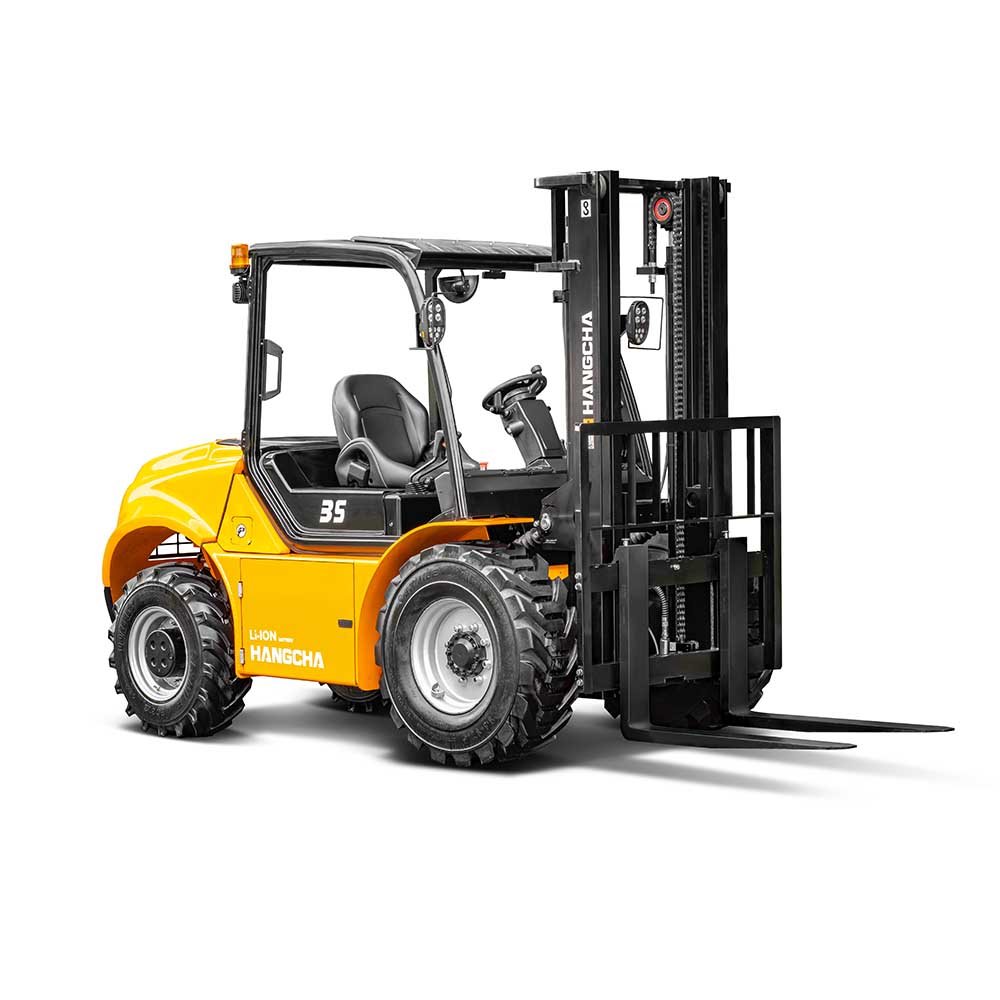Hangcha High-voltage Lithium Battery Rough Terrain Forklift - Gambar 12