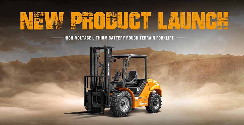 Hangcha High-voltage Lithium Battery Rough Terrain Forklift - Gambar 15