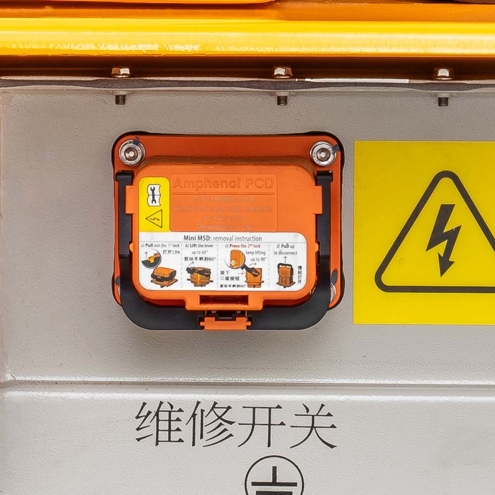 Hangcha High-voltage Lithium Battery Rough Terrain Forklift - Gambar 3