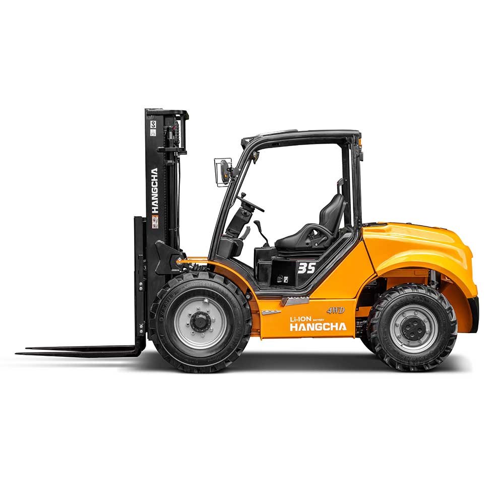Hangcha High-voltage Lithium Battery Rough Terrain Forklift - Gambar 7