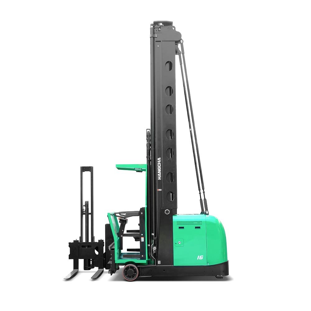 HC Forklift Man up tri-Lateral Electric Stacker - Sudut Teknis 9
