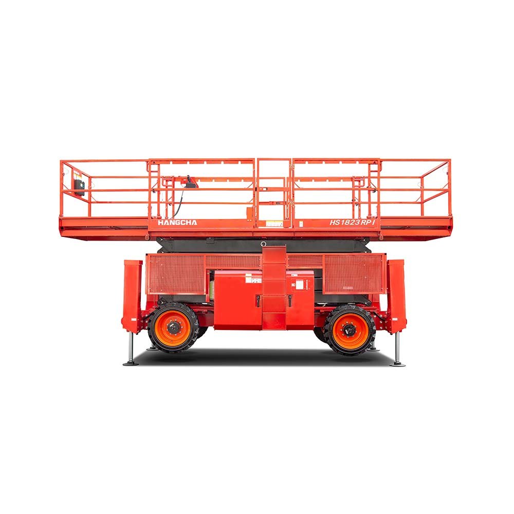 HC Forklift Rough Terrain Scissor Lift - Sudut Teknis 10